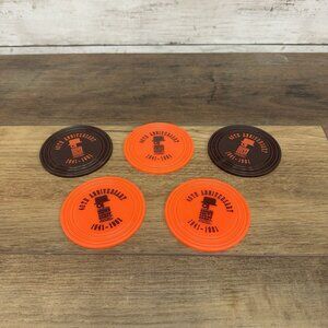 Vintage The Brown Derby Restaurant Coasters Unused 5